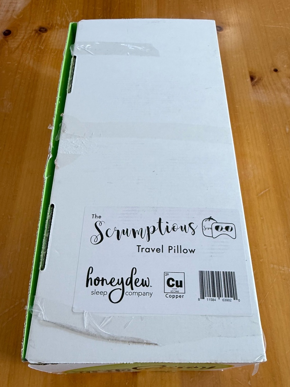 New In Box Honeydew Sleep Company The Scrumptious Travel Pillow Retail $219 - Picture 5 of 12